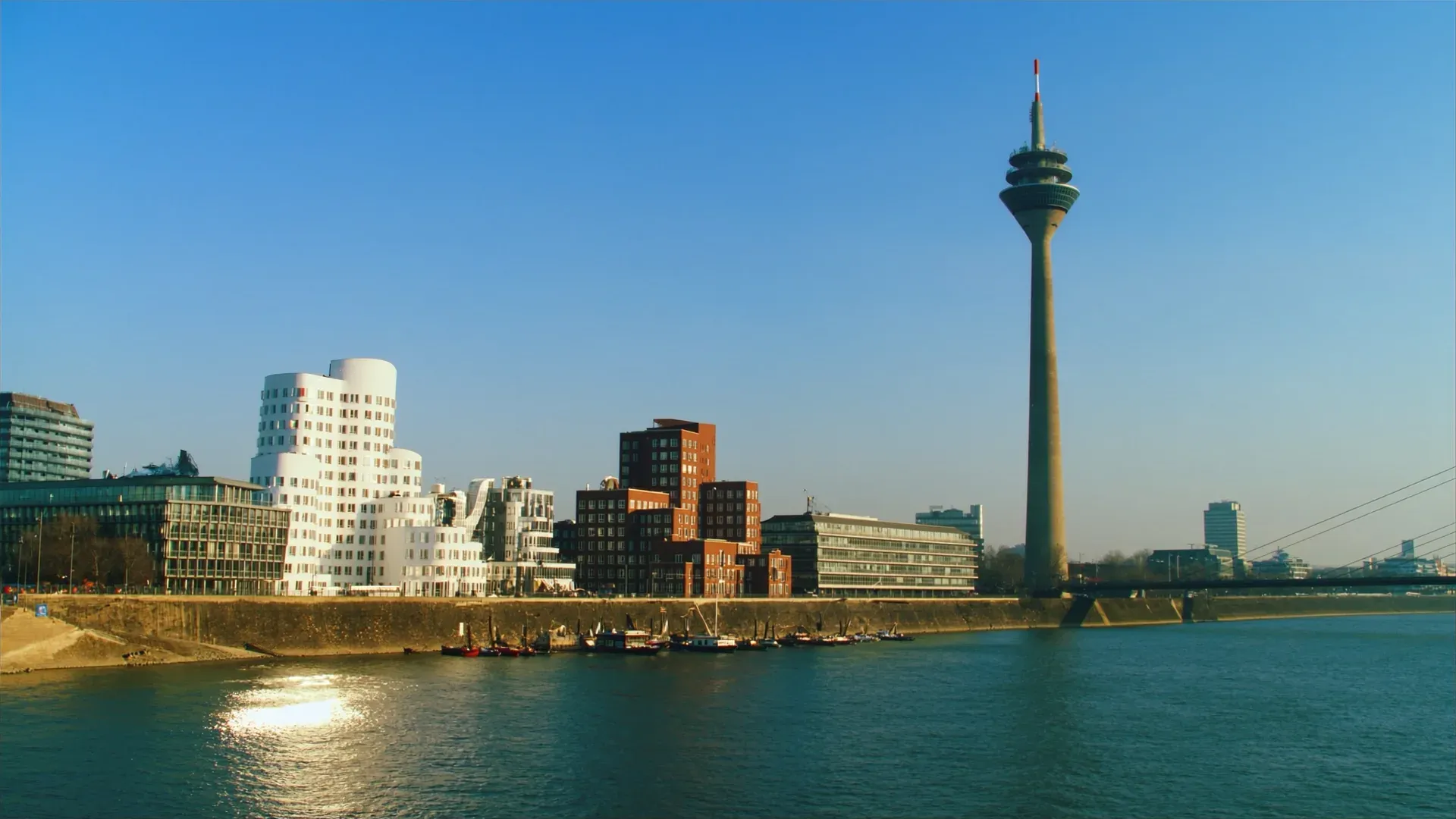 Stadtansicht von Düsseldorf
